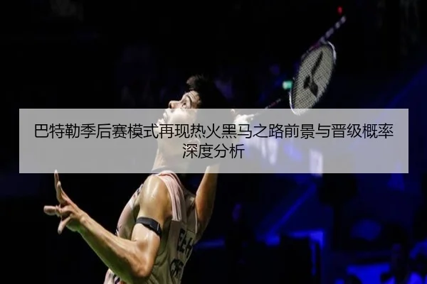 巴特勒季后赛模式再现热火黑马之路前景与晋级概率深度分析